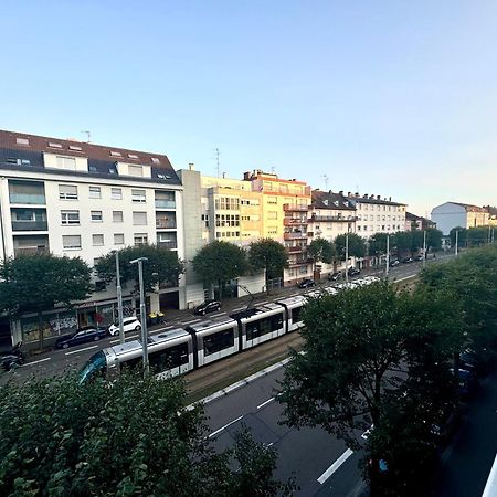 Stbg Bel Appartement Avec Balcon Strasbourg Exterior photo